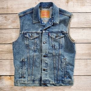 Levi's Denim Buttondown Vest